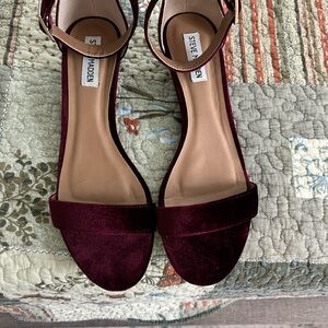 Steve Madden Women's Burgundy Sandals